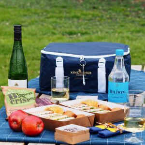 Kingfisher Hampers, Picnic Hampers in Hampshire - Birthday Hampers, Wedding Hampers and Fishing Hampers.